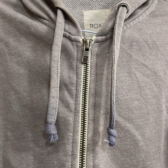 Roxy size S Grey Hoodie - Picture 2 of 6